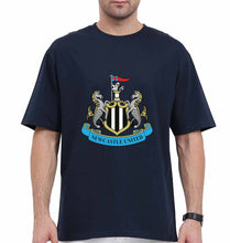 Load image into Gallery viewer, Newcastle Oversized T-Shirt for Men-Navy Blue-Ektarfa.online
