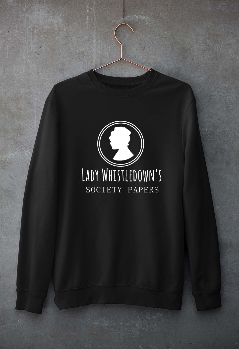 Bridgerton Unisex Sweatshirt for Men/Women-Black-Ektarfa.online