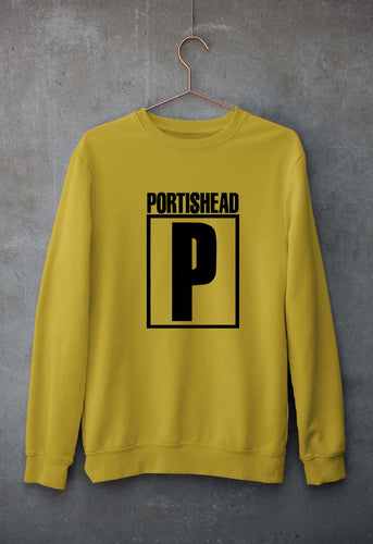 Portishead Unisex Sweatshirt for Men/Women-Mustard Yellow-Ektarfa.online