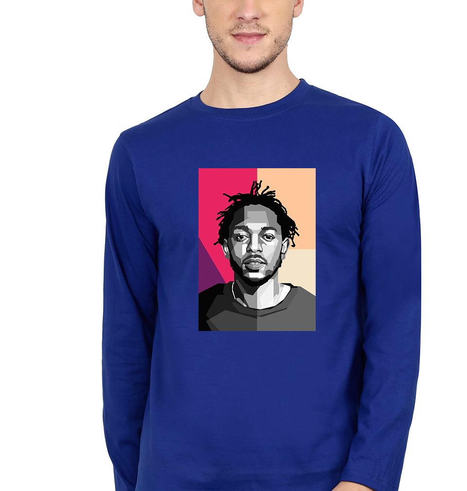 Kendrick Lamar Full Sleeves T-Shirt for Men-Royal Blue-Ektarfa.online