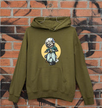 Load image into Gallery viewer, Skull Unisex Hoodie for Men/Women-S(40 Inches)-Olive Green-Ektarfa.online
