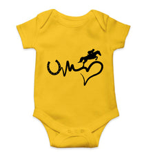 Load image into Gallery viewer, Horse Riding Kids Romper For Baby Boy/Girl-0-5 Months(18 Inches)-Yellow-Ektarfa.online
