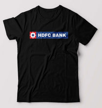 Load image into Gallery viewer, HDFC Bank T-Shirt for Men-S(38 Inches)-Black-Ektarfa.online
