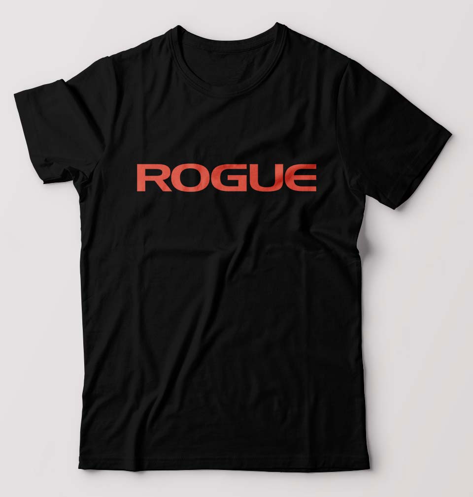 Rogue T-Shirt for Men-S(38 Inches)-Black-Ektarfa.online