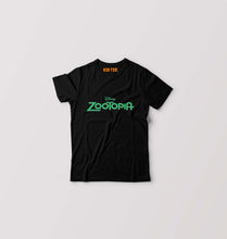 Load image into Gallery viewer, zootopia Kids T-Shirt for Boy/Girl-Black-Ektarfa.online
