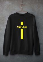 Load image into Gallery viewer, Valentino Rossi(VR 46) Unisex Sweatshirt for Men/Women-S(40 Inches)-Black-Ektarfa.online
