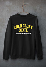 Load image into Gallery viewer, Varsity Cold Glory Unisex Sweatshirt for Men/Women-Black-Ektarfa.online
