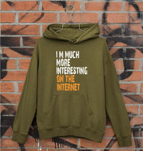 Load image into Gallery viewer, Internet Funny Unisex Hoodie for Men/Women-Olive Green-Ektarfa.online
