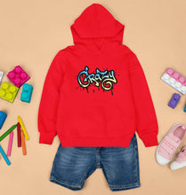 Load image into Gallery viewer, Graffiti Crazy Kids Hoodie for Boy/Girl-0-1 Year(22 Inches)-Red-Ektarfa.online

