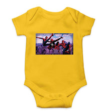 Load image into Gallery viewer, Spiderman Superhero Kids Romper For Baby Boy/Girl-0-5 Months(18 Inches)-Yellow-Ektarfa.online
