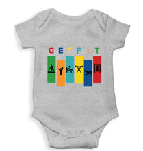 Load image into Gallery viewer, Gym Kids Romper For Baby Boy/Girl-Grey-Ektarfa.online
