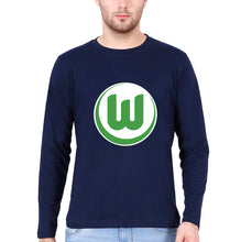 Load image into Gallery viewer, Wolfsburg Full Sleeves T-Shirt for Men-Navy Blue-Ektarfa.online
