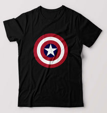 Load image into Gallery viewer, Captain America T-Shirt for Men-S(38 Inches)-Black-Ektarfa.online
