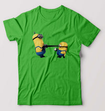 Load image into Gallery viewer, Minion T-Shirt for Men-flag green-Ektarfa.online

