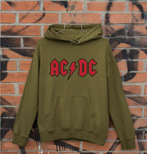 Load image into Gallery viewer, ACDC Unisex Hoodie for Men/Women-S(40 Inches)-Olive Green-Ektarfa.online
