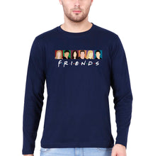 Load image into Gallery viewer, Friends Full Sleeves T-Shirt for Men-Navy Blue-Ektarfa.online
