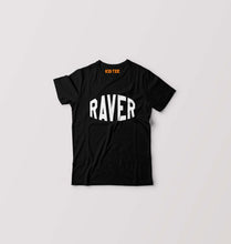 Load image into Gallery viewer, Raver Kids T-Shirt for Boy/Girl-0-1 Year(20 Inches)-Black-Ektarfa.online

