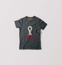 Load image into Gallery viewer, FIFA World Cup Qatar 2022 T-Shirt for Boy/Girl-Steal Grey-Ektarfa.online
