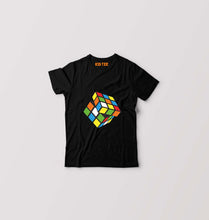 Load image into Gallery viewer, Rubik&#39;s Cube Kids T-Shirt for Boy/Girl-0-1 Year(20 Inches)-Black-Ektarfa.online
