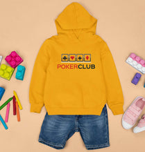 Load image into Gallery viewer, Poker Kids Hoodie for Boy/Girl-1-2 Years(24 Inches)-Mustard Yellow-Ektarfa.online
