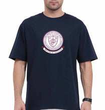 Load image into Gallery viewer, IIT (BHU) Varanasi Oversized T-Shirt for Men-Navy Blue-Ektarfa.online
