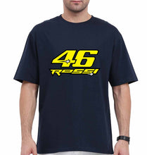 Load image into Gallery viewer, Valentino Rossi(VR 46) Oversized T-Shirt for Men-Navy Blue-Ektarfa.online
