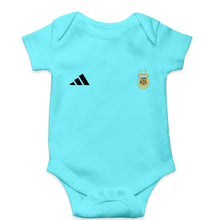 Load image into Gallery viewer, Argentina Football Kids Romper For Baby Boy/Girl-0-5 Months(18 Inches)-Sky Blue-Ektarfa.online
