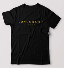 Load image into Gallery viewer, Longchamp T-Shirt for Men-S(38 Inches)-Black-Ektarfa.online
