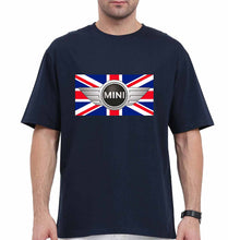 Load image into Gallery viewer, Mini Cooper Oversized T-Shirt for Men-Navy Blue-Ektarfa.online

