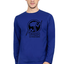 Load image into Gallery viewer, Thor Superheor Full Sleeves T-Shirt for Men-Royal Blue-Ektarfa.online
