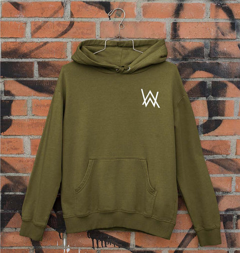 Alan Walker Logo Unisex Hoodie for Men/Women-Olive Green-Ektarfa.online