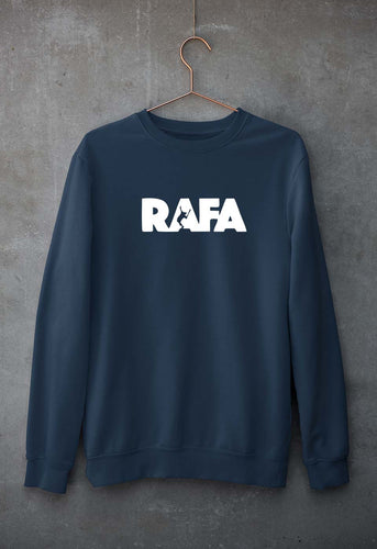 Rafael Nadal (RAFA) Unisex Sweatshirt for Men/Women-Navy Blue-Ektarfa.online