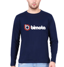 Load image into Gallery viewer, Bimota Full Sleeves T-Shirt for Men-Navy Blue-Ektarfa.online
