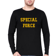 Load image into Gallery viewer, Special Force Full Sleeves T-Shirt for Men-Black-Ektarfa.online
