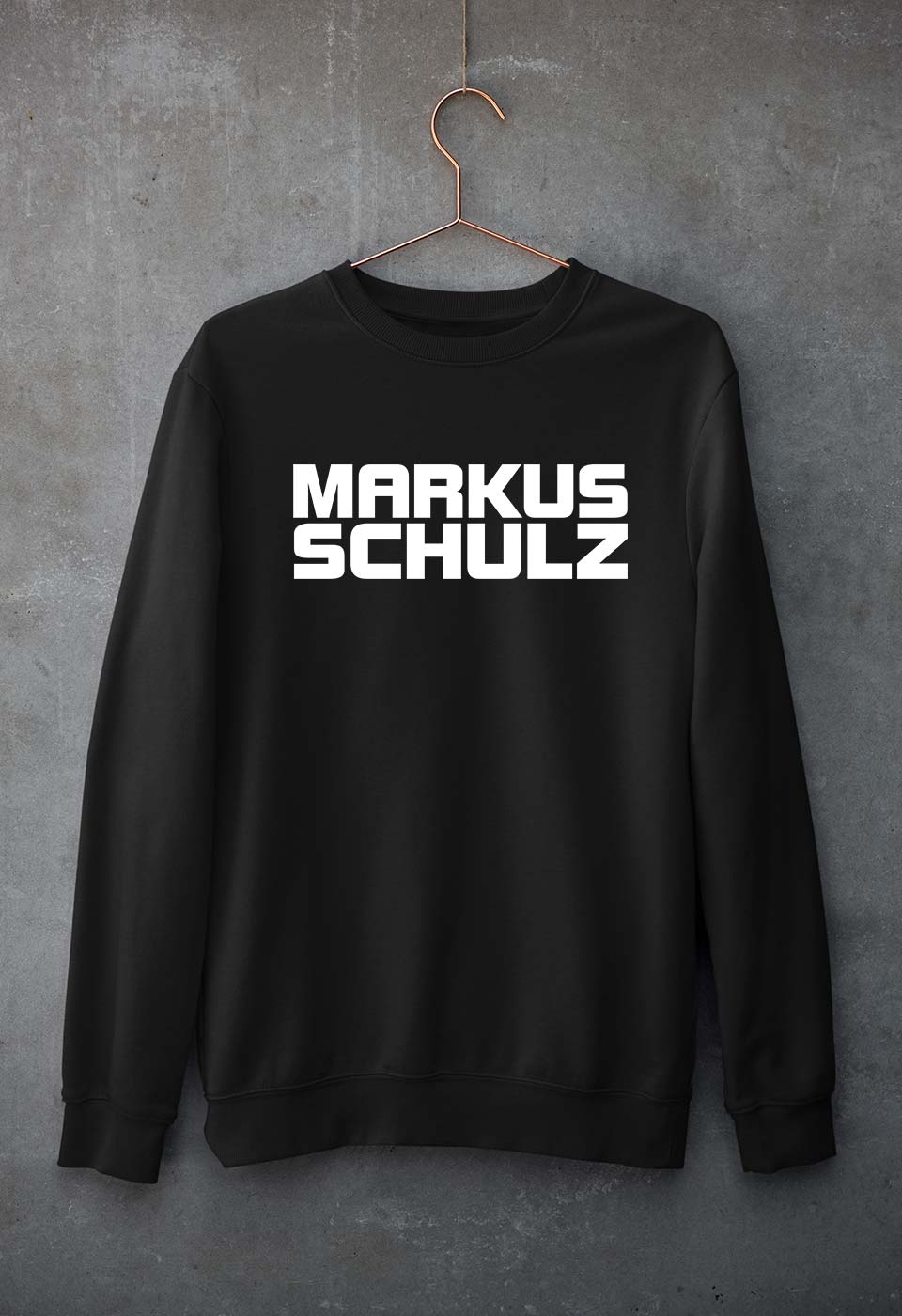 Markus Schulz Unisex Sweatshirt for Men/Women-Black-Ektarfa.online