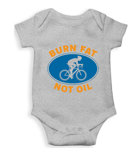 Cycling Kids Romper For Baby Boy/Girl-0-5 Months(18 Inches)-Grey-Ektarfa.online