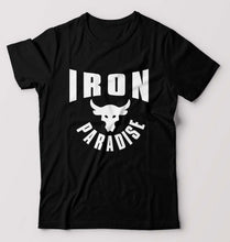 Load image into Gallery viewer, Iron Paradise T-Shirt for Men-Black-Ektarfa.online
