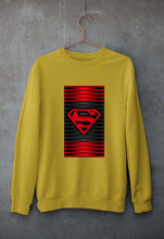 Load image into Gallery viewer, Superman Superhero Unisex Sweatshirt for Men/Women-Mustard yellow-Ektarfa.online

