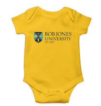 Load image into Gallery viewer, Bob Jones University Kids Romper For Baby Boy/Girl-Yellow-Ektarfa.online
