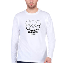 Load image into Gallery viewer, Kaws Full Sleeves T-Shirt for Men-White-Ektarfa.online

