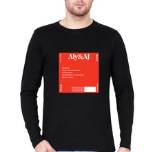 Load image into Gallery viewer, Aly &amp; AJ Full Sleeves T-Shirt for Men-Black-Ektarfa.online
