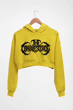 Load image into Gallery viewer, The Convalescence Crop HOODIE FOR WOMEN-Mustard Yellow-Ektarfa.online
