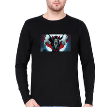 Load image into Gallery viewer, Morbius Full Sleeves T-Shirt for Men-S(38 Inches)-Black-Ektarfa.online
