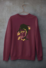Load image into Gallery viewer, Bruce Lee Unisex Sweatshirt for Men/Women-S(40 Inches)-Maroon-Ektarfa.online
