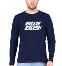 Load image into Gallery viewer, Billie Eilish Full Sleeves T-Shirt for Men-Navy Blue-Ektarfa.online
