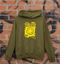 Load image into Gallery viewer, Nirvana Unisex Hoodie for Men/Women-Olive Green-Ektarfa.online
