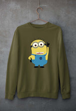 Load image into Gallery viewer, Minion Unisex Sweatshirt for Men/Women-Olive Green-Ektarfa.online
