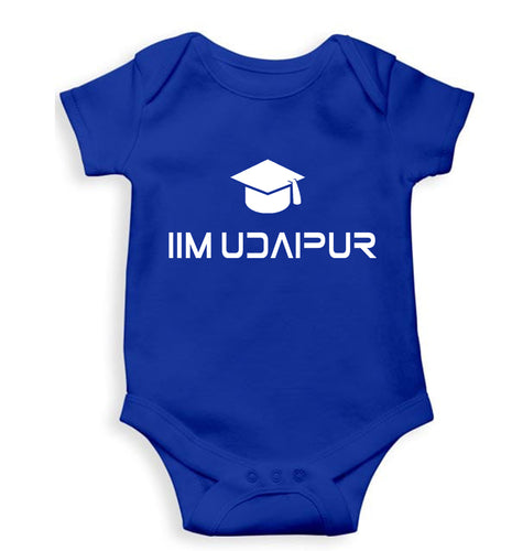 IIM Udaipur Kids Romper For Baby Boy/Girl-0-5 Months(18 Inches)-Royal Blue-Ektarfa.online