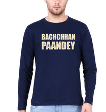Load image into Gallery viewer, Bachchan Pandey Full Sleeves T-Shirt for Men-Navy Blue-Ektarfa.online
