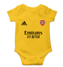 Load image into Gallery viewer, Arsenal 2021-22 Kids Romper For Baby Boy/Girl-0-5 Months(18 Inches)-Yellow-Ektarfa.online
